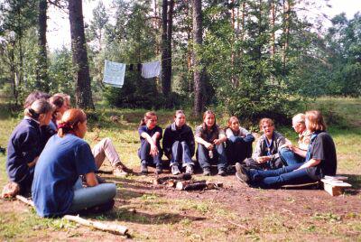 1 подготовительный лагерь российской команды к "Eurojam-2003" 10