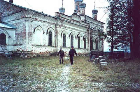 Установка памятного креста на месте первого скаутского лагеря "Возрождение" 11