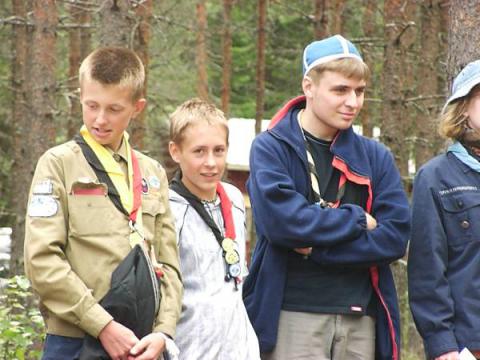 Лагерь патрульных лидеров Карелии