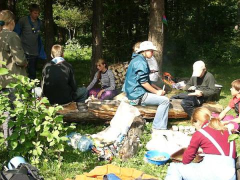 Лагерь патрульных лидеров Карелии