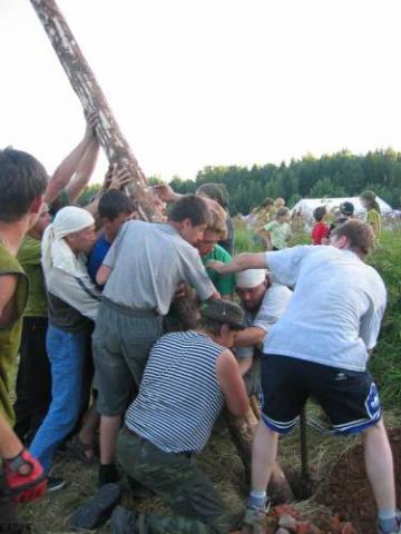 Установка мачты2