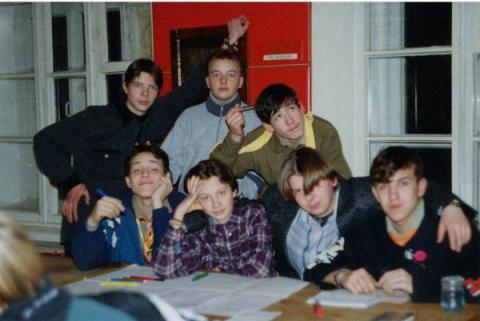 Зимний лагерь дружины "Шуя" 1999 г.