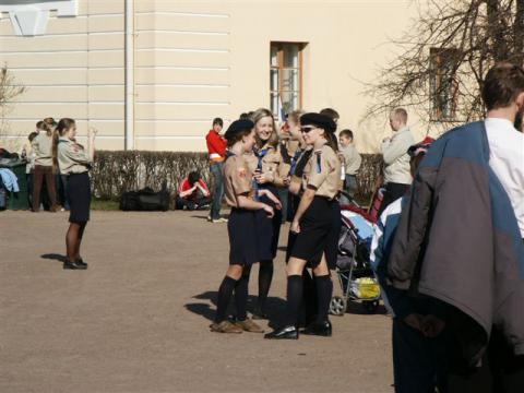 Скаутский парад в Павловске 30 апреля 2006 г. 15