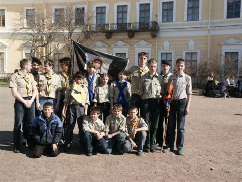 Скаутский парад в Павловске 30 апреля 2006 г. 19