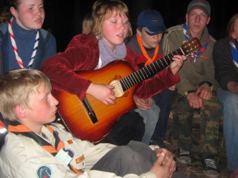 Вечерний костёр 2