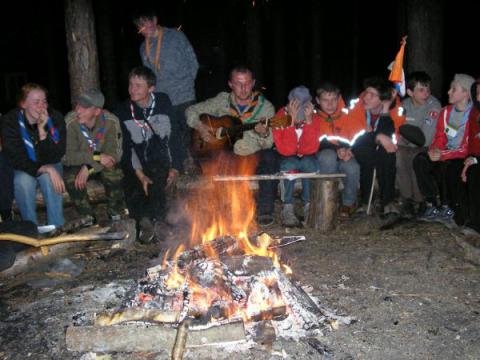 Вечерний костёр 5