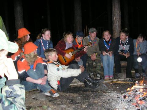 Вечерний костёр 6
