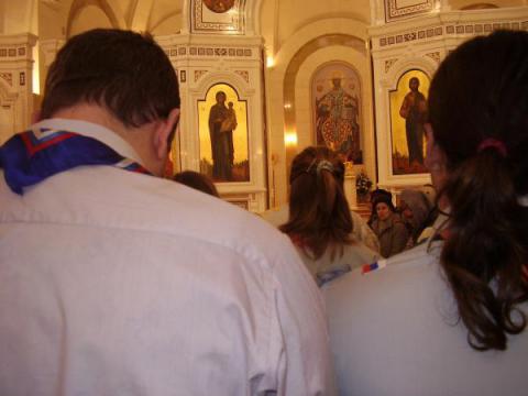 "Эстафета Рождественского Огня Мира" в Калининграде