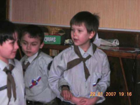 На старте