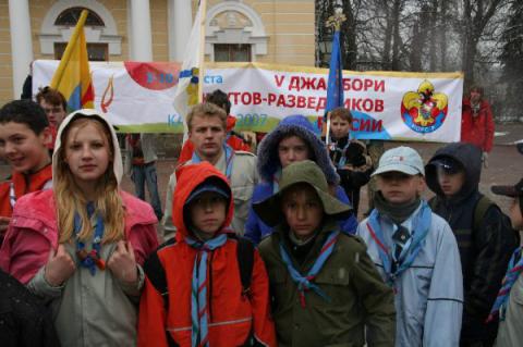Парад и праздничный бивуак в Павловске 5