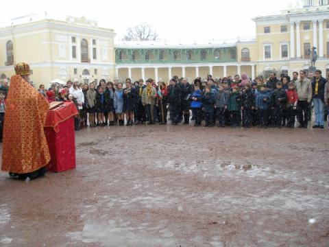 Парад и праздничный бивуак в Павловске 12
