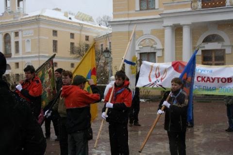 Парад и праздничный бивуак в Павловске 14