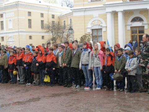 Парад и праздничный бивуак в Павловске 25