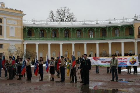 Парад и праздничный бивуак в Павловске 41