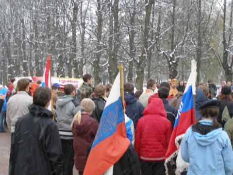 Парад и праздничный бивуак в Павловске 46