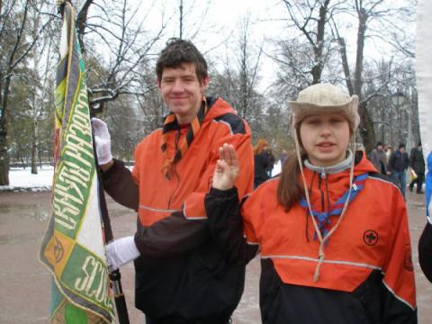 Парад и праздничный бивуак в Павловске 47