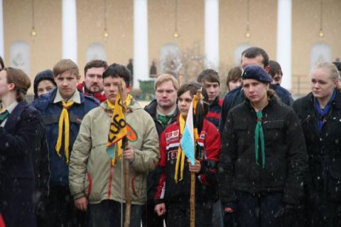 Парад и праздничный бивуак в Павловске 59