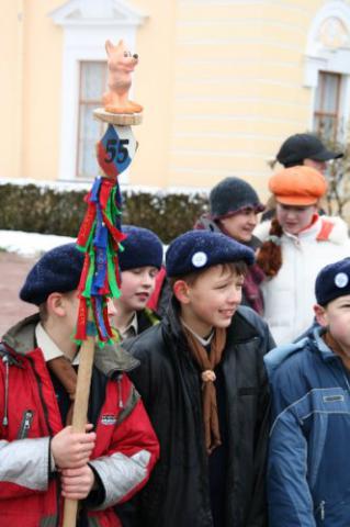 Парад и праздничный бивуак в Павловске 62