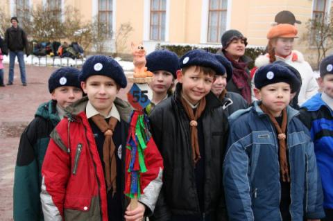 Парад и праздничный бивуак в Павловске 63