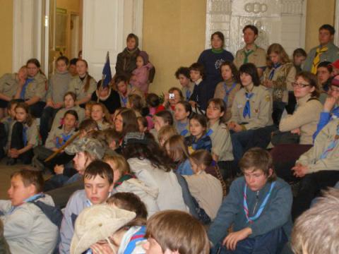Парад и праздничный бивуак в Павловске 66