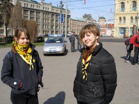 Большая Георгиевская Игра в Москве - дружина "Онего" 3