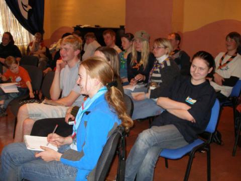Семинар по подготовке Джамбори "100 костров" в С. Петербурге (29.4)
