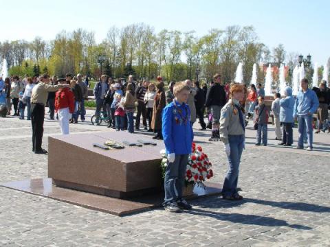 Скаутский парад в день Св. Георгия (6 мая, Москва, Поклонная гора) 7