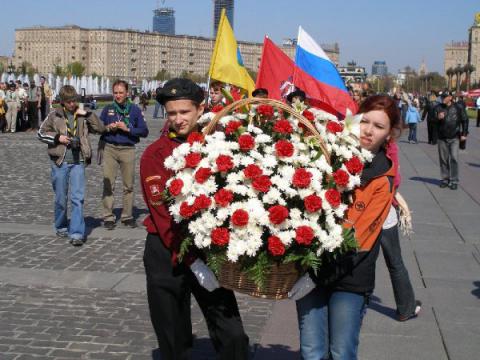 Скаутский парад в день Св. Георгия (6 мая, Москва, Поклонная гора) 10
