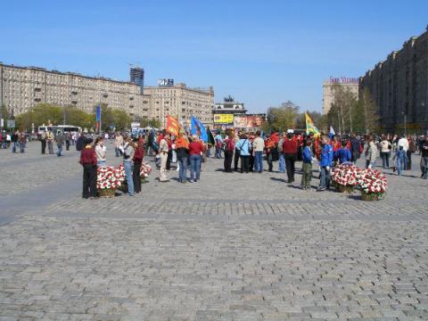 Скаутский парад в день Св. Георгия (6 мая, Москва, Поклонная гора) 13