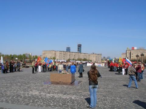 Скаутский парад в день Св. Георгия (6 мая, Москва, Поклонная гора) 15