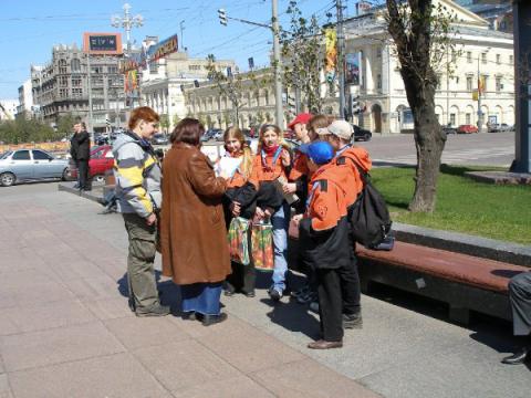 Скаутский парад в день Св. Георгия (6 мая, Москва, Поклонная гора) 17