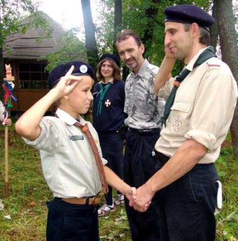 Летний лагерь волчат и белочек