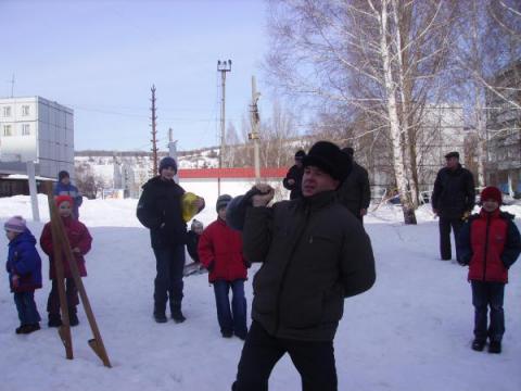 Масленица у скатов города Жигулёвска