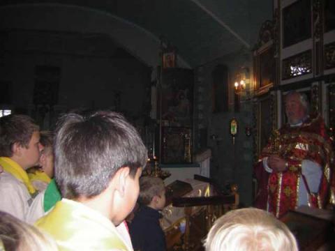 Благодатный Огонь в ст. Калининской 3