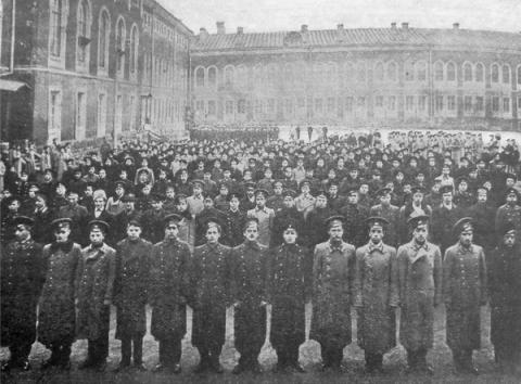 Ноябрь 1910 года. Юные разведчики Москвы