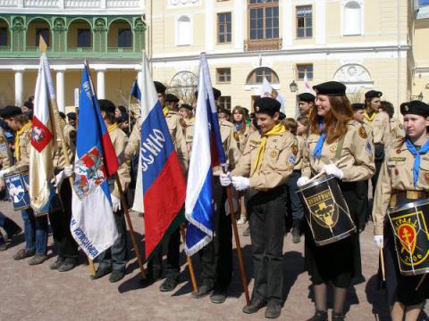 Представление об истории скаутского и детского движения России и торжественный Парад 69