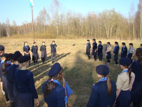 Павловский бивуак ОРЮР. Женский подлагерь 5