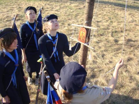 Павловский бивуак ОРЮР. Женский подлагерь 19