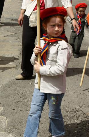Пасха в Иерусалиме 2010. Шествие