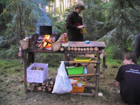Лагерь "Русский Браунси". о.Коневец. 2007