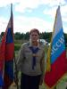 Разведчица со знаменем