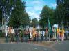Парад. Тренировка знамённой группы