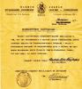 Удостоверение скаутмастера НОРС-Р, выданное М. Алексеевой (1957 г.)