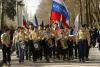 Добровольцы НОРД "Русь" на праздничном параде в Павловске 6